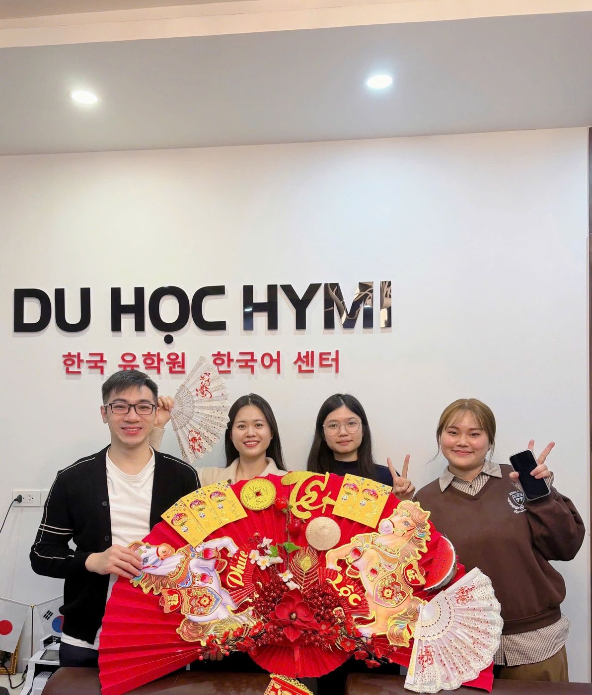 Học viên Hymi tại trung tâm