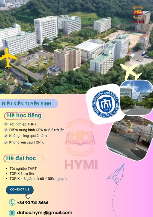 Thông tin Tuyển sinh đại học Changshin 
