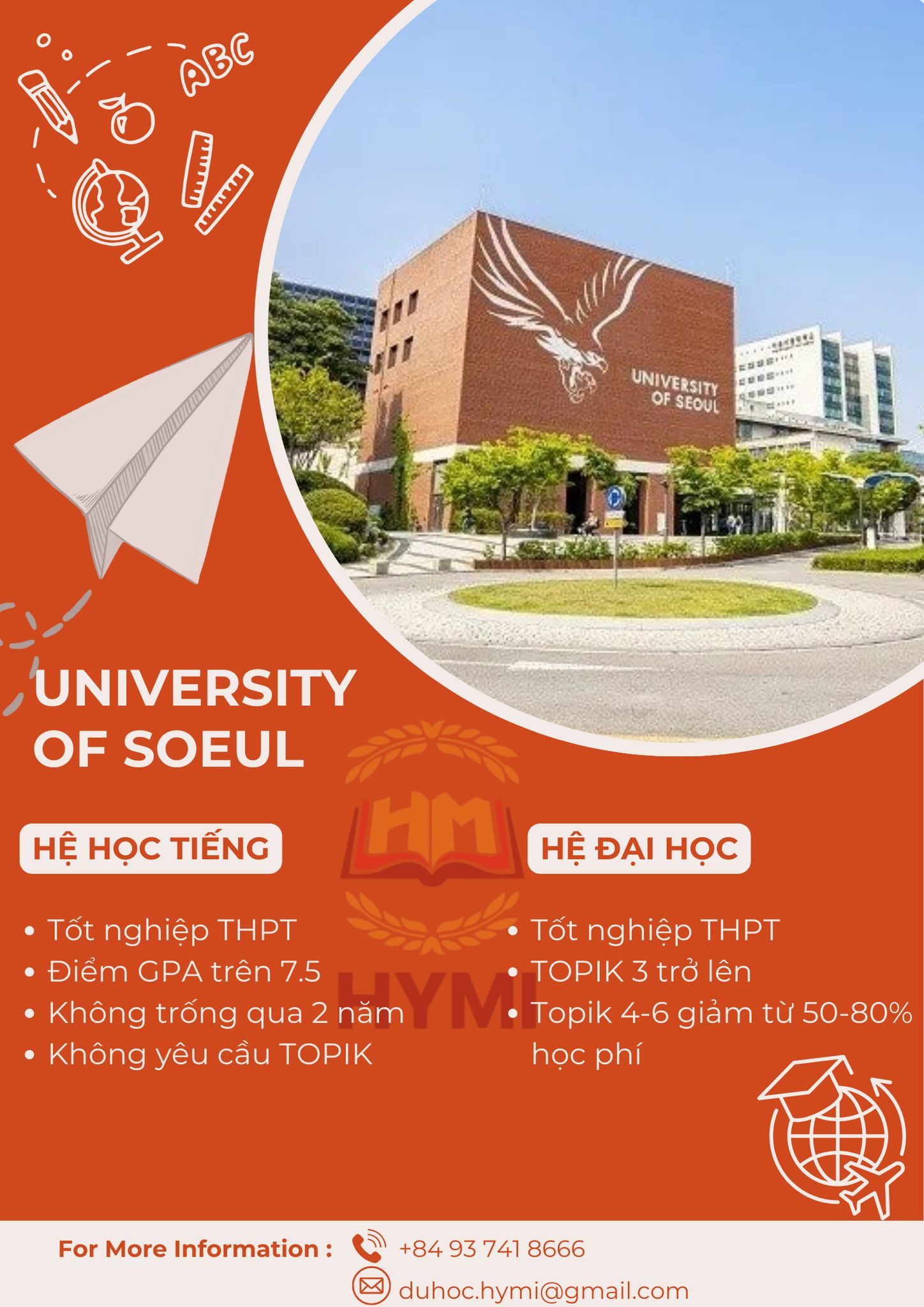 Tuyển sinh Đại học Seoul Sirip