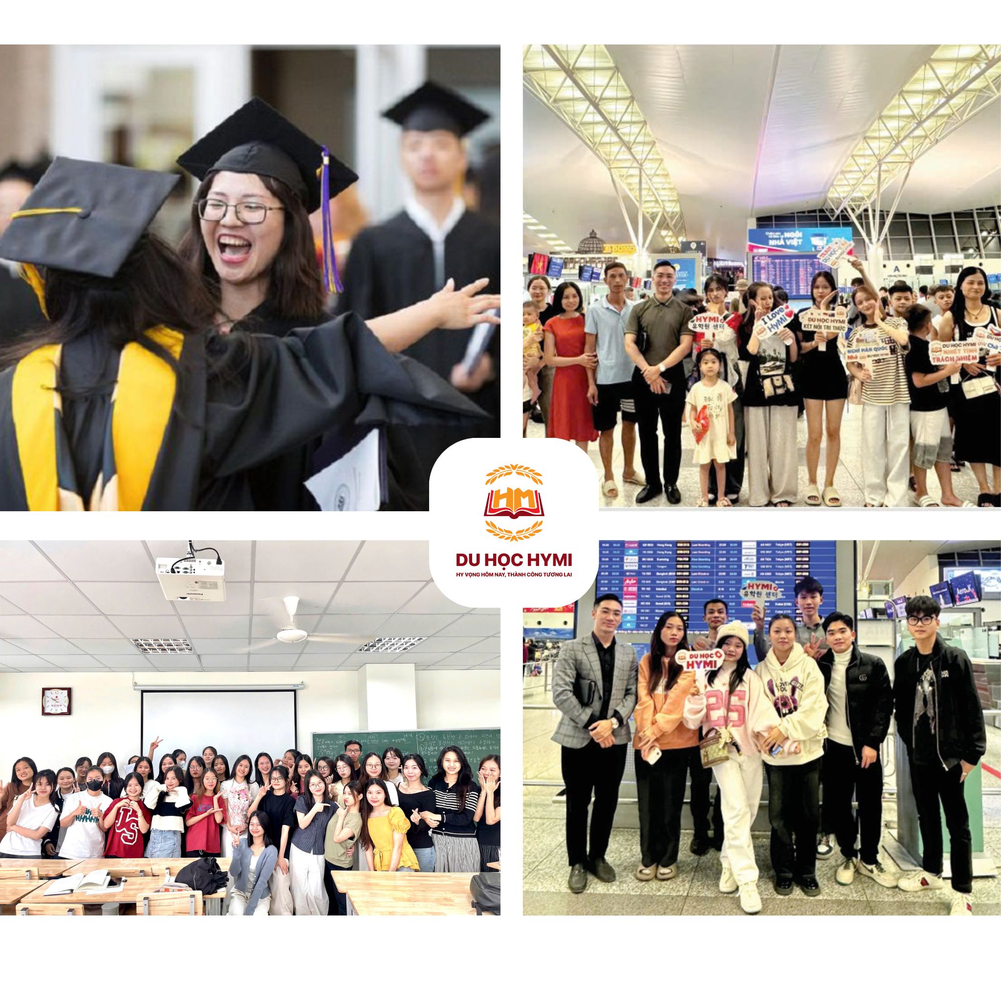 Lớp học tiếng Hàn tại Du Học Hymi cho học sinh tuyển sinh