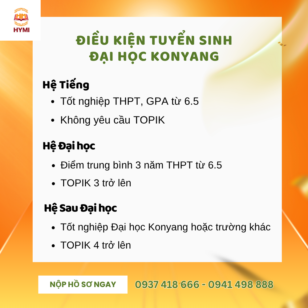 Đại học Konyang Hàn Quốc – Trường học phí thấp, cơ hội việc làm cao tại Daejeon