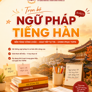 Trọn Bộ 350+ Ngữ Pháp Tiếng Hàn