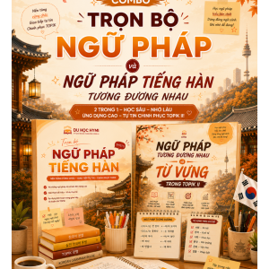 Combo File Trọn bộ 350+ Ngữ pháp tiếng Hàn và File Ngữ pháp tiếng Hàn tương đương