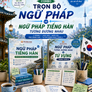 Combo File Trọn bộ 350+ Ngữ pháp tiếng Hàn và File Ngữ pháp tiếng Hàn tương đương