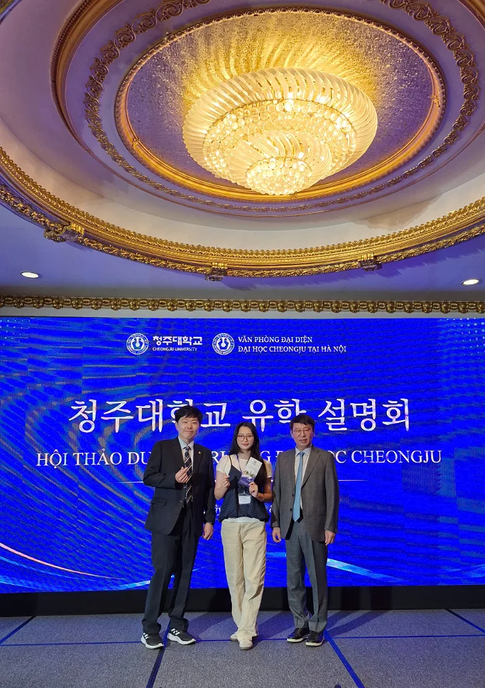 Du học HYMI chính thức trở thành đơn vị tuyển sinh trực tiếp của Đại học Cheongju tại Việt Nam