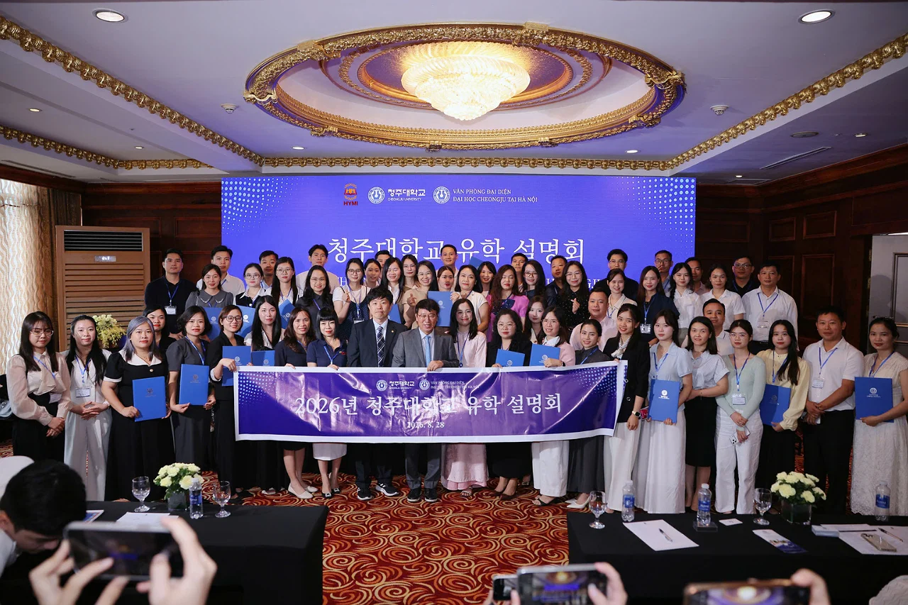 Du học HYMI chính thức trở thành đơn vị tuyển sinh trực tiếp của Đại học Cheongju tại Việt Nam