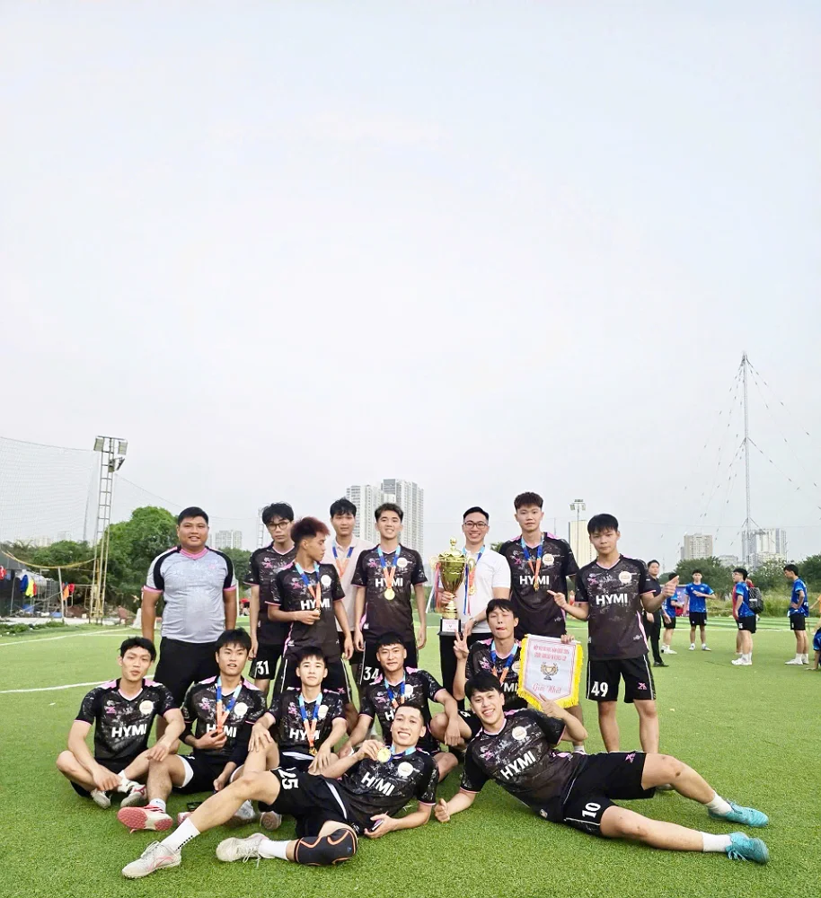 Du học Hymi vô địch giải bóng đá Hiệp hội du học Hàn Quốc – Study Abroad in Korea Cup 2026: Tự hào tinh thần đồng đội