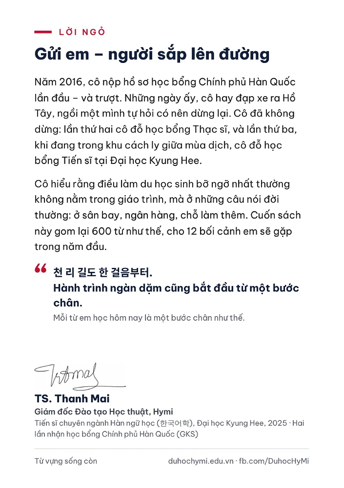 [TẶNG KHÔNG BÁN] BỘ SÁCH 600 TỪ VỰNG SỐNG CÒN TẠI HÀN QUỐC – TIẾN SĨ THANH MAI