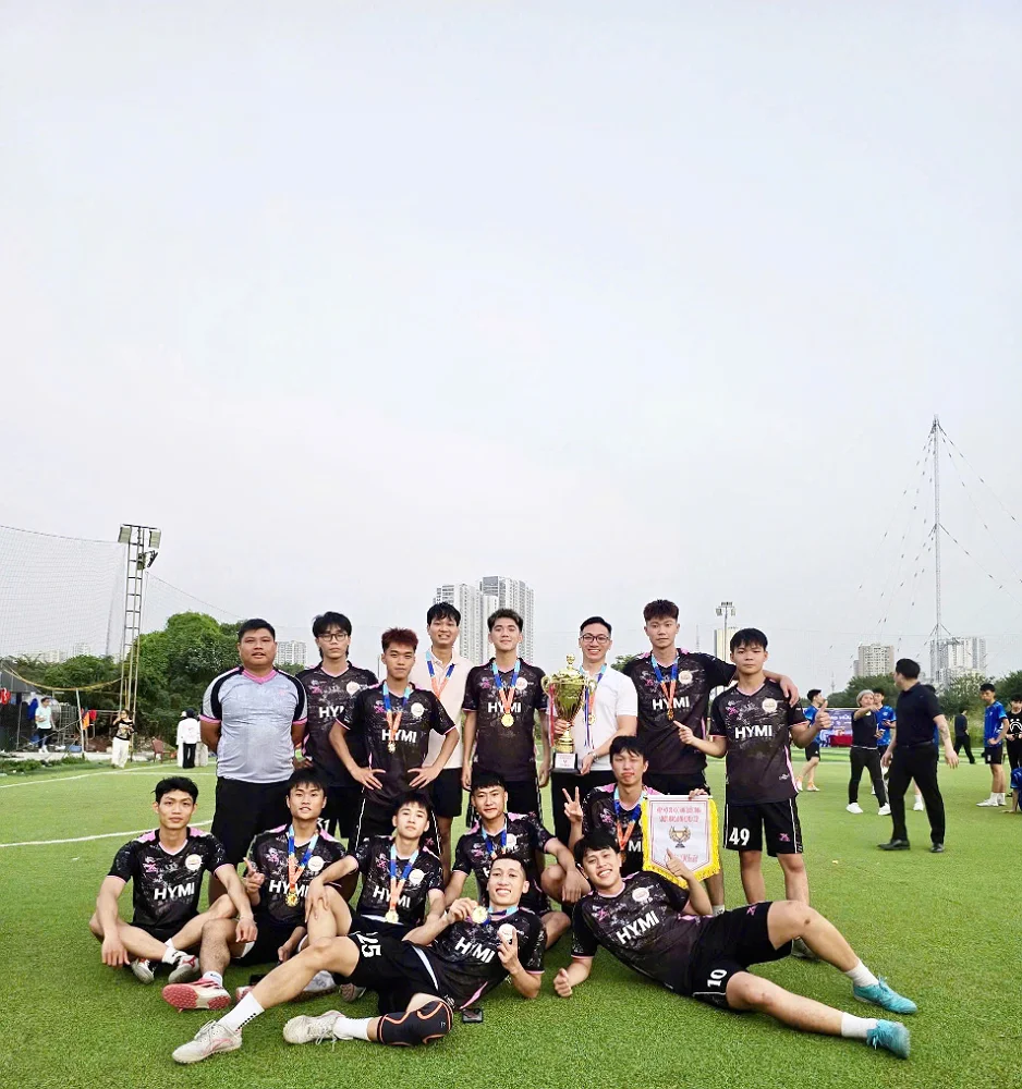 Du học Hymi vô địch giải bóng đá Hiệp hội du học Hàn Quốc – Study Abroad in Korea Cup 2026: Tự hào tinh thần đồng đội